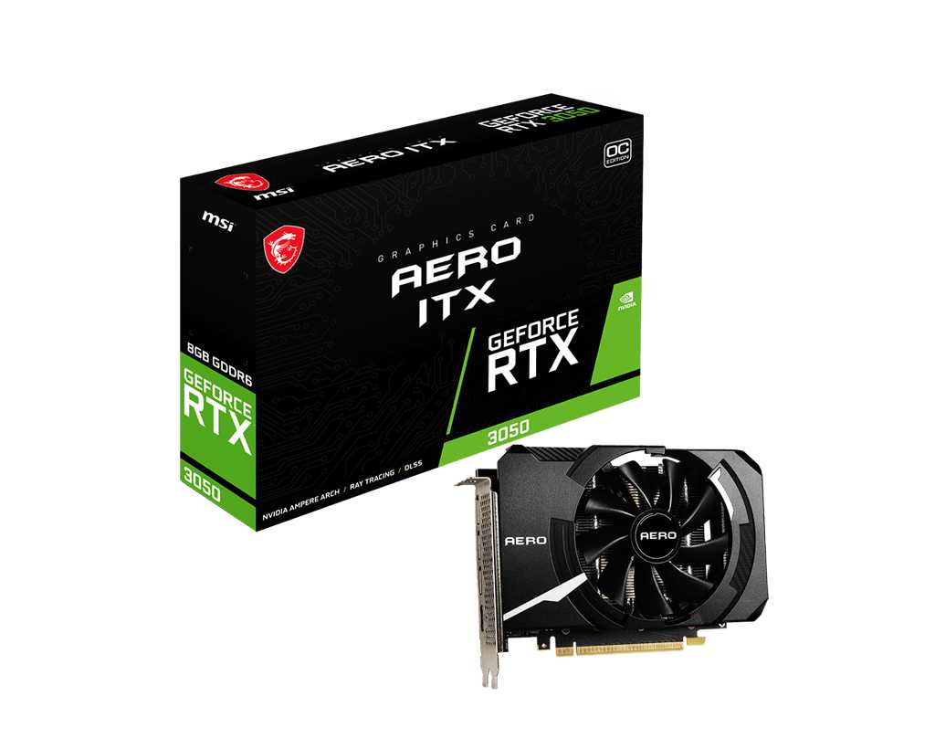 MSI GeForce RTX 3050 AERO ITX 8G OC