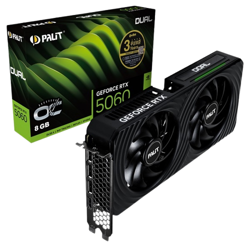 PALIT] 지포스 RTX 5060 DUAL OC D7 8GB 이엠텍