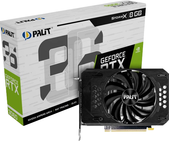 Palit GeForce RTX 3060 StormX 8Go Mini ITX