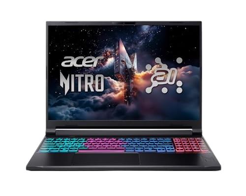 Acer Nitro V 16S AI Gaming Laptop | AMD Ryzen 7 260 Processor | NVIDIA GeForce RTX 5060 Laptop GPU (572 AI Tops) | 16