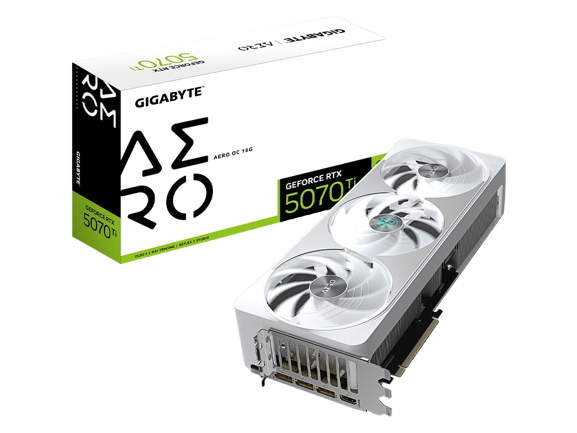 Gigabyte GeForce RTX 5070 Ti Aero OC 16G Graphics Card