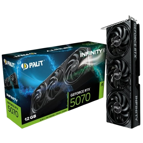 Palit GeForce RTX 5070 Infinity 3 12GB GDDR7 Reflex 2 RTX AI DLSS4