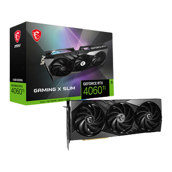 GeForce RTX 4060 Ti GAMING X SLIM 16G with DLSS 3