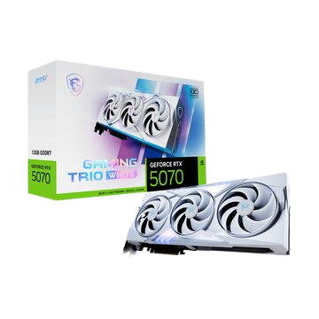 GeForce RTX 5070 12G Gaming Trio OC White Bianca