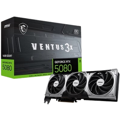Karta graficzna MSI GeForce RTX 5080 Ventus 3X OC 16GB DLSS 4
