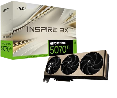 MSI GeForce RTX 5070 Ti 16G Inspire 3X OC