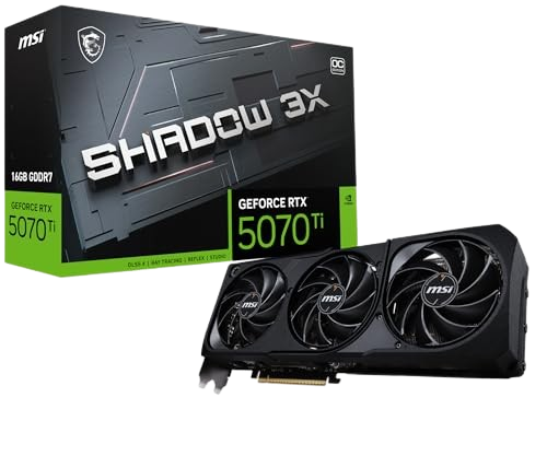 MSI GeForce RTX 5070 Ti 16G Shadow 3X OC