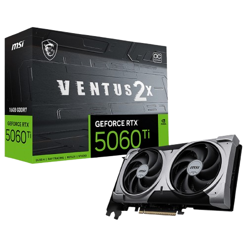 MSI GeForce RTX 5060 Ti 16G VENTUS 2X OC PLUS