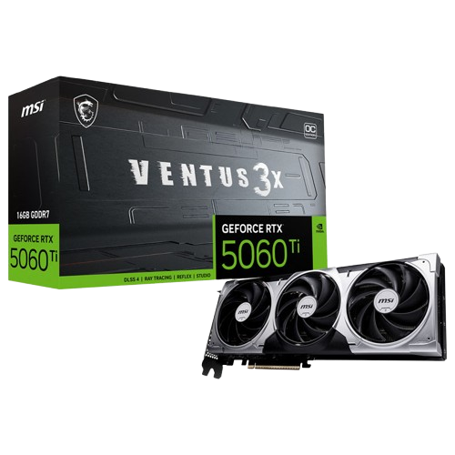 MSI GeForce RTX 5060 Ti 16G VENTUS 3X OC