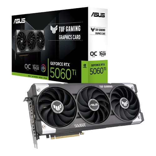 Asus GeForce RTX 5060 Ti TUF Gaming OC 16GB GDDR7 PCI-Express Graphics Card