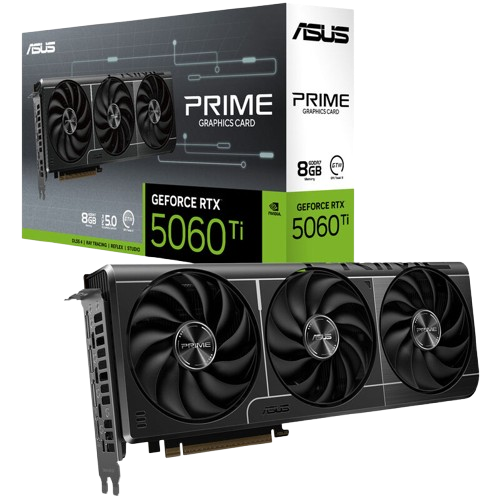ASUS Prime GeForce RTX 5060 Ti, 8192 MB GDDR7