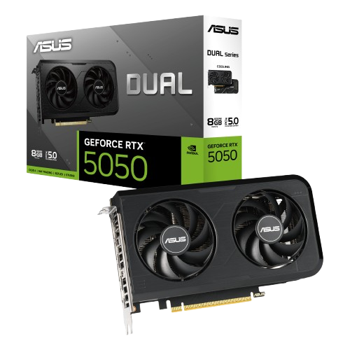 Asus GeForce RTX 5050 Dual 8GB GDDR6 PCI-Express Graphics Card