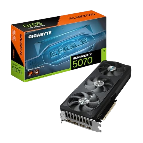 Gigabyte GeForce RTX 5070 WINDFORCE OC SFF 12G Scheda Grafica - 16GB GDDR7, 256 bit, PCI-E 5.0, 2542 MHz Core Clock, 3 x DP 2.1a, 1 x HDMI 2.1b, NVIDIA DLSS 4, GV-N5070WF3OC-12GD