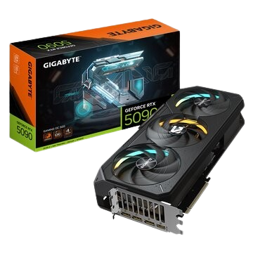 GeForce RTX 5090 GAMING OC 32G Scheda Grafica - 32GB GDDR7, 512 bit, PCI-E 5.0, 2550MHz Core Clock, 3 x DP 2.1a, 1 x HDMI 2.1b, NVIDIA DLSS 4, GV-N5090GAMING OC-32GD
