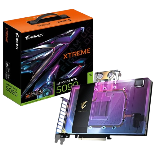 Gigabyte GeForce RTX 5090 AORUS XTREME WATERFORCE WB 32GB GDDR7 Reflex 2 RTX AI DLSS4