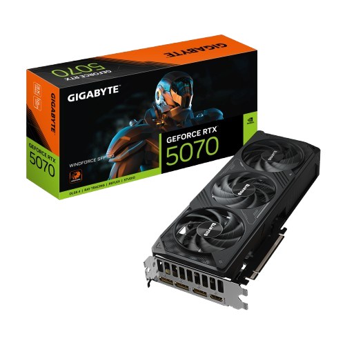 Gigabyte GeForce RTX 5070 Ti Windforce SFF 16GB GDDR7 PCI-Express Graphics Card