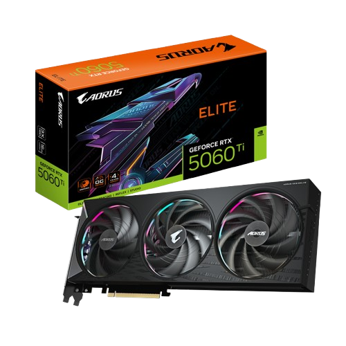 Gigabyte Aorus GeForce RTX 5060 Ti Elite, 16384 MB GDDR7