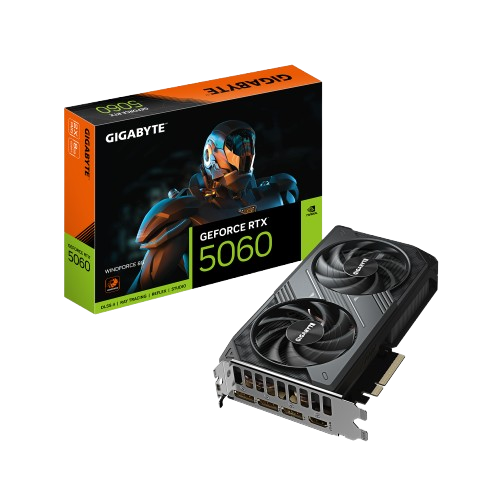 Gigabyte GeForce RTX 5060 WINDFORCE 8GB PCI-Express Graphics Card
