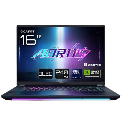 Gigabyte AORUS Master 16 OLED BYHC5ESE64SP Intel Core Ultra 9 275HX/32GB/1TB SSD/RTX 5080/16