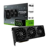 Placa de Vídeo ASUS RTX 5080 PRIME OC 16G NVIDIA GeForce 16GB GDDR7 G-Sync Ray Tracing DLSS 4 HDR - 90YV0LX0-M0NA00