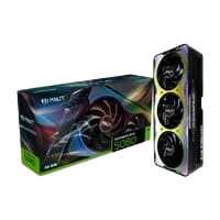 Placa de Vídeo Palit RTX 5080 GameRock NVIDIA GeForce 16GB GDDR7 ARGB SYNC EVO G-Sync Ray Tracing DLSS 4 - NE75080019T2-GB2030G
