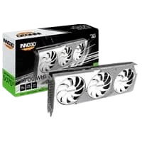 Placa de Vídeo Inno3D RTX 5070 Ti X3 OC white NVIDIA Geforce 16GB GDDR7 256bits DLSS 4 - N507T3-16D7X-176068W