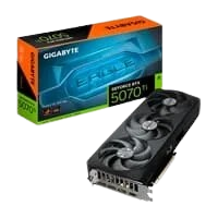 Placa de Vídeo Gigabyte RTX 5070 Ti EAGLE OC SFF 16G NVIDIA GeForce 16GB GDDR7 256bits RGB DLSS Ray Tracing - 9VN507TEO-00-G10