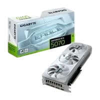 Placa de Vídeo Gigabyte RTX 5070 EAGLE OC ICE SFF 12G NVIDIA GeForce 12GB GDDR7 192bits RGB DLSS Ray Tracing - 9VN5070EOI-00-G10