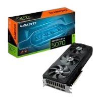 Placa de Vídeo Gigabyte RTX 5070 EAGLE OC SFF 12G NVIDIA GeForce 12GB GDDR7 192bits RGB DLSS Ray Tracing - 9VN5070EO-00-G10