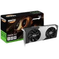 Placa de Vídeo Inno3D RTX 5070 Twin X2 NVIDIA GeForce 12GB GDDR7 Ray Tracing Blackwell DLSS 4 - N50702-12D7-195064N