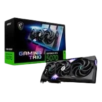Placa de Vídeo MSI RTX 5070 12G GAMING TRIO OC NVIDIA GeForce 12GB GDDR7 2610 MHz DLSS4 Ray Tracing - G5070-12GTC