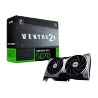 Placa de Vídeo MSI GeForce RTX 5070 12G VENTUS 2X OC - G5070-12V2C