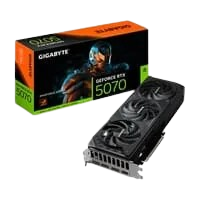 Placa de Vídeo RTX 5070 WINDFORCE SFF 12G Gigabyte NVIDIA GeForce 12GB GDDR7 192bits DLSS Ray Tracing - 9VN5070W-00-G10