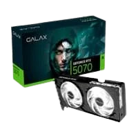 Placa de Vídeo GALAX RTX 5070 1-Click OC NVIDIA GeForce 12GB GDDR7 192 Bit Ray Tracing DLSS 4 - 57NON7MDBROC