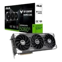 Placa de Vídeo ASUS TUF RTX 5060 TI O16G GAMING NVIDIA GeForce 16GB GDDR7 128 bits DLSS 4 Ray Tracing - 90YV0MG0-M0NA00