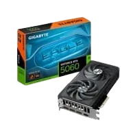 Placa de Vídeo Gigabyte RTX 5060 EAGLE OC 8G NVIDIA GeForce 8GB GDDR7 128bits DLSS Ray Tracing - GV-N5060EAGLE OC-8GD