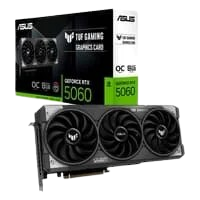 Placa de Vídeo ASUS TUF RTX 5060 O8G GAMING NVIDIA GeForce 8GB GDDR7 2677MHz DLSS 4 Triple Fan Ray Tracing - TUF-RTX5060-O8G-GAMING