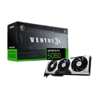 Placa de Vídeo MSI RTX 5060 8G VENTUS 3X OC NVIDIA Geforce 8GB GDDR7 128bits DLSS 4 Triple Fan OpenGL 46 - Geforce RTX 5060 8G VENTUS 3X OC