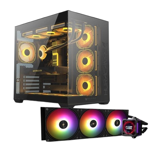 PC Racing D5 Highlander Gaming AMD Ryzen 5 7600X/64GB/2TB SSD + 2TB/RTX 5080 + Windows 11