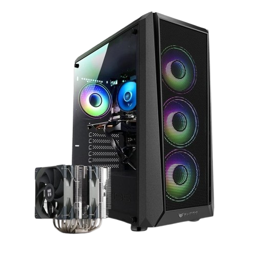 PC Racing D5 Highlander Gaming AMD Ryzen 5 9600X/64GB/2TB SSD/RTX 5070 Ti + Windows 11