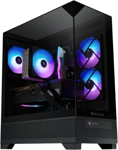iBUYPOWER - Element SE Gaming Desktop PC - Intel Core i5 14400F, NVIDIA GeForce RTX 5060 8GB, 16GB DDR5 RGB,1TB NVMe - Black