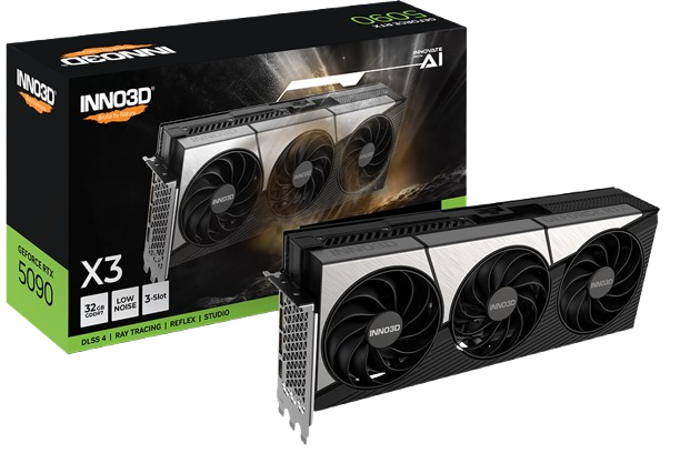 Inno3D GeForce RTX 5090 X3 32GB GDDR7 PCI-Express Graphics Card