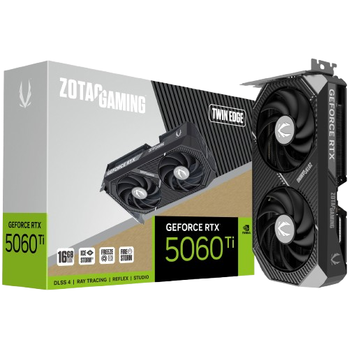 Zotac GeForce RTX 5060 Ti Twin Edge 16GB GDDR7 PCI-Express Graphics Card