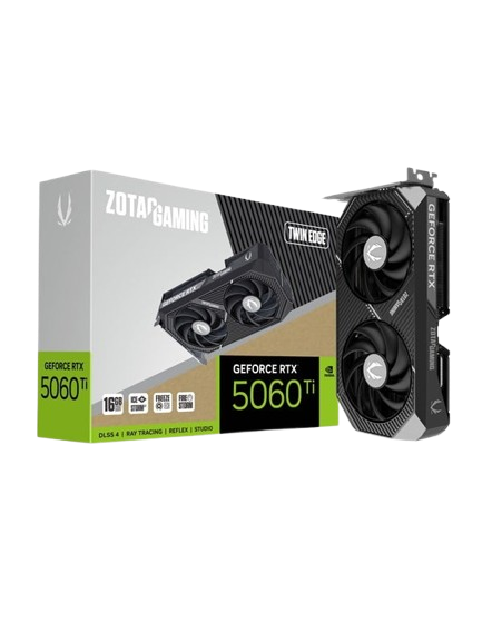 ZOTAC GeForce RTX 5060 Ti Twin Edge - 16GB GDDR7 RAM - Grafikkort