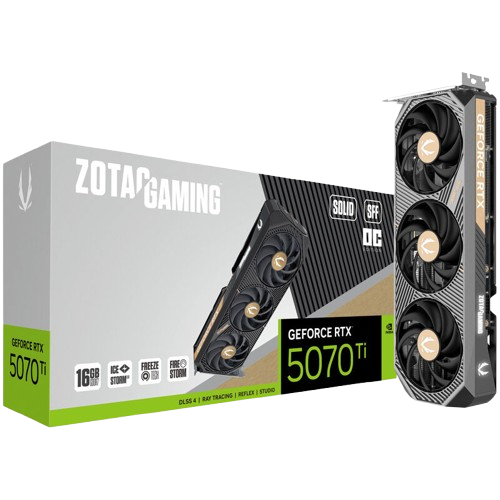 ZOTAC GAMING GeForce RTX 5070 Ti Solid SFF OC, 16384 MB GDDR7