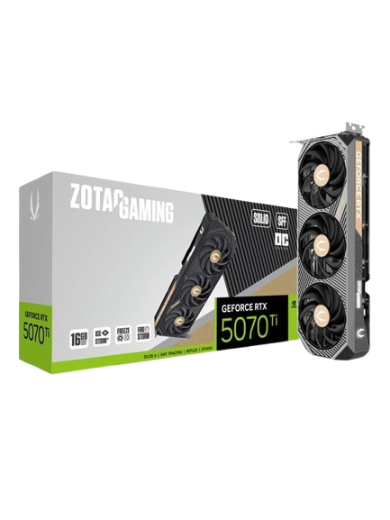 ZOTAC GeForce RTX 5070 Ti Solid SFF OC - 16GB GDDR7 RAM - Grafikkort