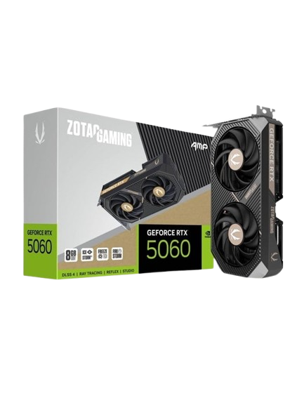 ZOTAC GeForce RTX 5060 AMP! - 8GB GDDR7 RAM - Grafikkort