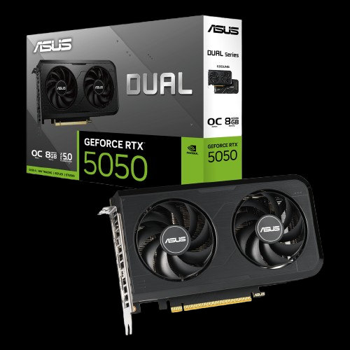 ASUS Dual GeForce RTX 5050 8GB GDDR6 OC Edition