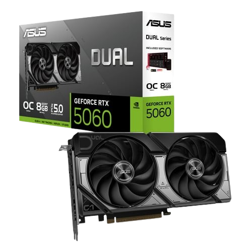 Asus Dual GeForce RTX 5060 8GB GDDR7 OC Edition
