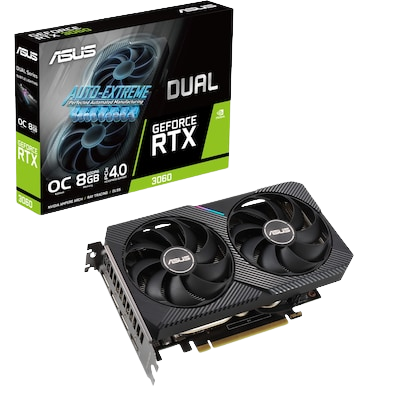 ASUS Dual GeForce RTX 3060 OC Edition 8GB GDDR6